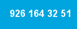 926 164 32 51